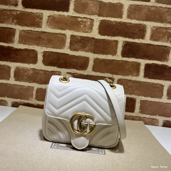 Hyperpeter mini Gucci bag-18*15*8CM shoulder Marmont GG 0727